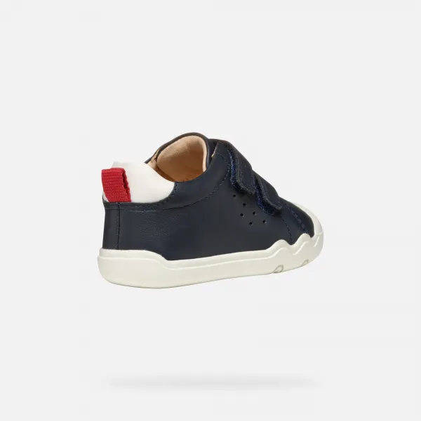 Dark Blue Boys' Barefoot Sneakers Geox Steppieup - Boys