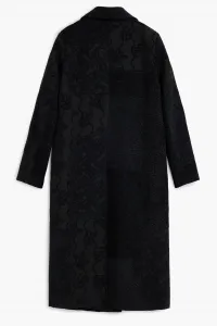 Kabát Desigual PATCH BLACK čierna farba, 25WWEW16