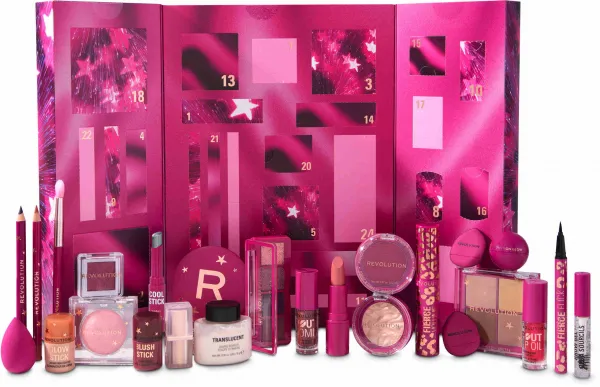 Makeup Revolution Advent Calendar All Stars adventný kalendár