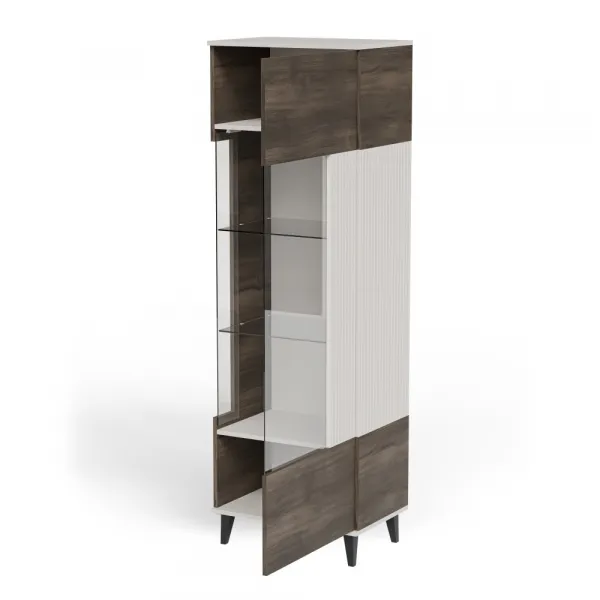 Vitrína RANDOM W-1 Halmar