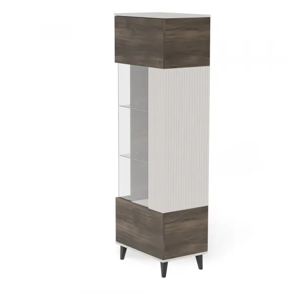 Vitrína RANDOM W-1 Halmar