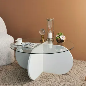 Bubble White konferenčný stolík