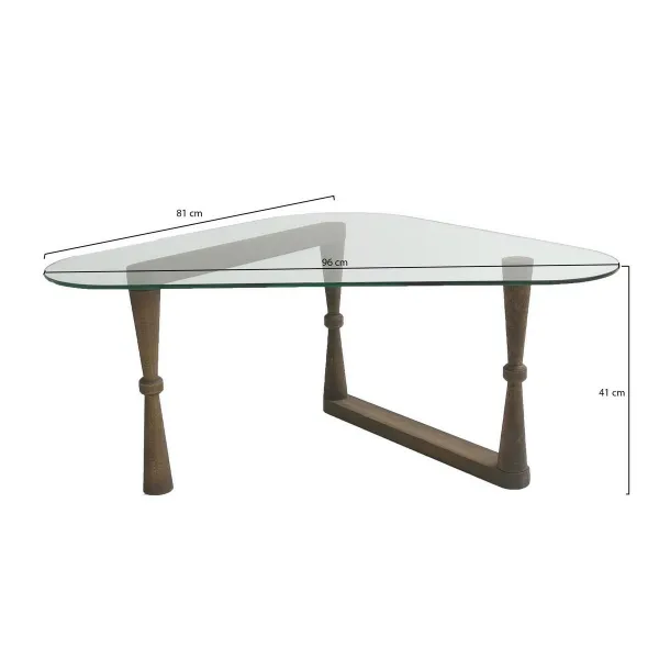 Konferenčný stolík Orte Walnut