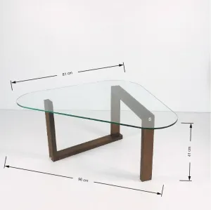 Konferenčný stolík Orta Walnut