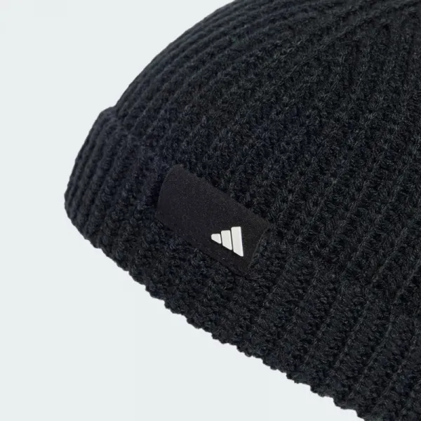 Zimná čiapka ADIDAS FISHERMAN BLACK WHITE