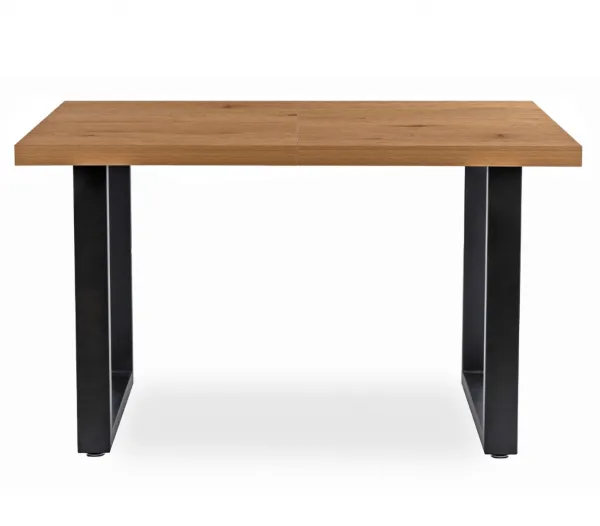 JAKS Rozkladací stôl 130 - 230 cm zlatý dub Tomas čierny