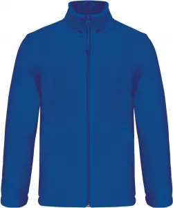 Cotton clasic Detská fleesová mikina na zips Farba: Blankytná, Veľkosť: 128