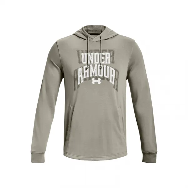 Pánska mikina s kapucňou UNDER ARMOUR UA Rival Terry Graphic HD-GRN