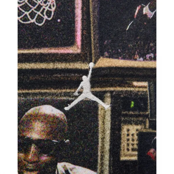 Pánska mikina s kapucňou NIKE JORDAN M J BRK AOP FLC PO LB