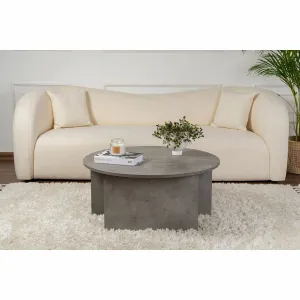 Konferenčný stolík Moira - Concrete Grey