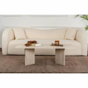 Konferenčný stolík Sabin - Travertine