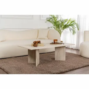 Konferenčný stolík Sabin - Travertine