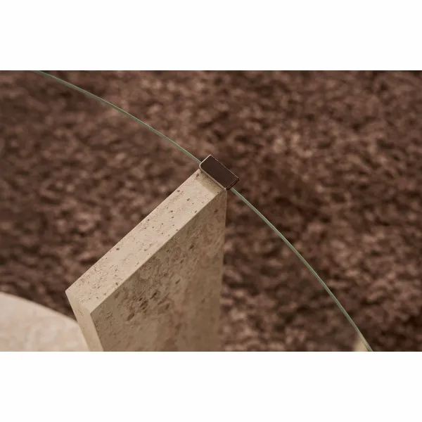 Konferenčný stolík Clara Travertine