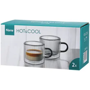 4Home Termo pohár na lungo Haze Hot&Cool 100 ml, 2 ks