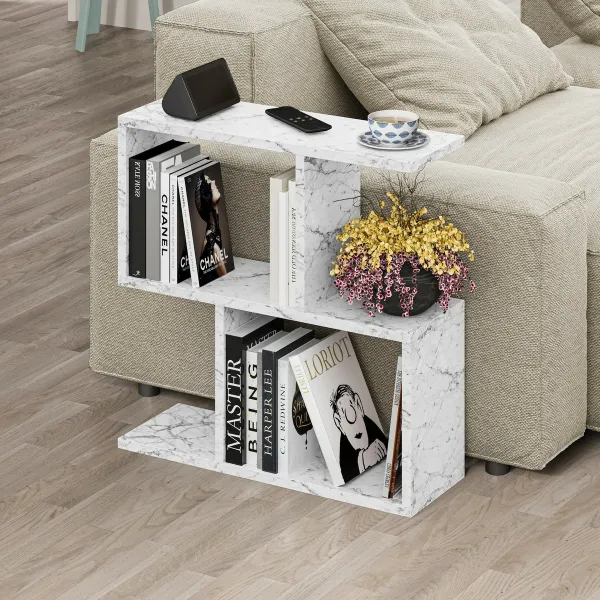 Odkladací stolík Zeta Carrara Marble