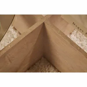 Konferenčný stolík Aeris - Sapphire Oak, Transparent