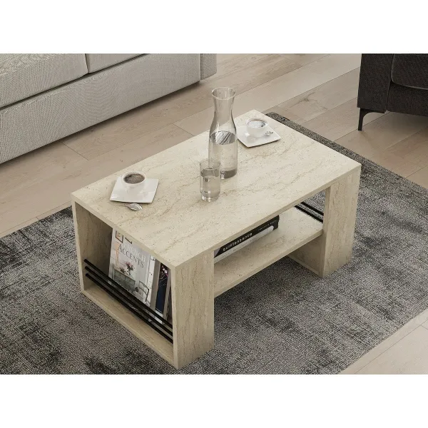 Konferenčný stolík Iris Travertine