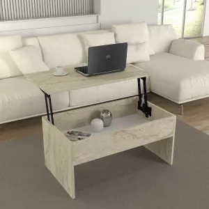 Konferenčný stolík Akilli Travertine