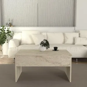 Konferenčný stolík Akilli Travertine