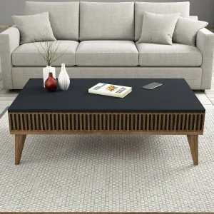 Konferenčný stolík Milan - Walnut, Anthracite