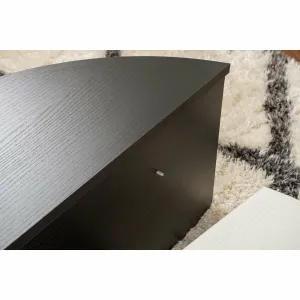 Konferenčný stolík Orion - Wood White, Wood Black