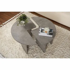 Konferenčný stolík Moira - Concrete Grey