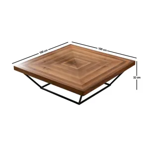 Konferenčný stolík Cora - Walnut