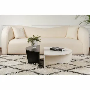 Konferenčný stolík Orion - Wood White, Wood Black
