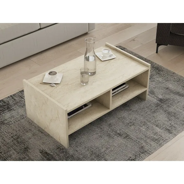 Konferenčný stolík Pera - Travertine