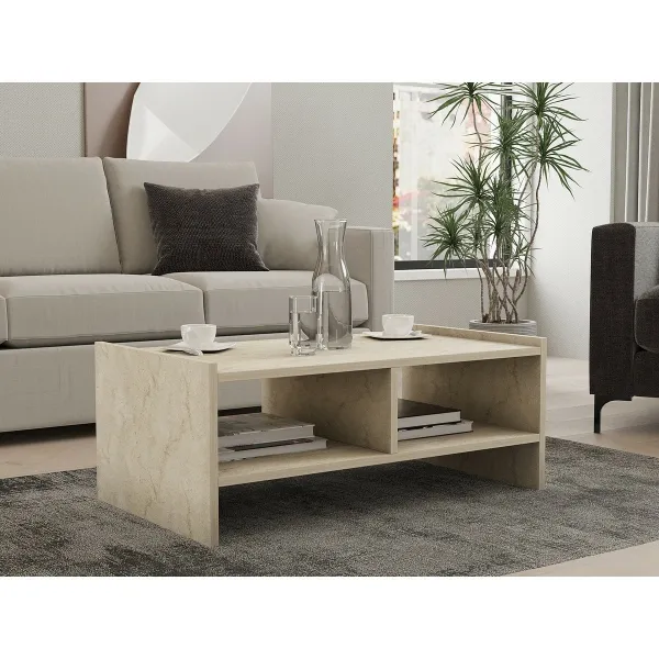 Konferenčný stolík Pera - Travertine
