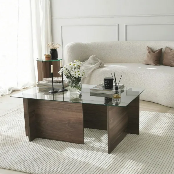 Konferenčný stolík New Escape - Walnut