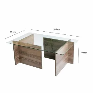 Konferenčný stolík New Escape - Walnut
