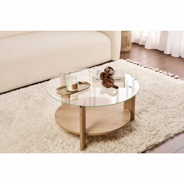 Konferenčný stolík Clara Sapphire Oak