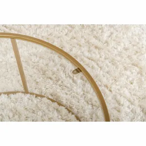 Konferenčný stolík Aurum Gold, 80 cm