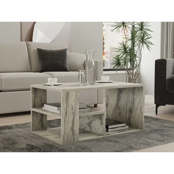 Konferenčný stolík Eros - Freesia Marble