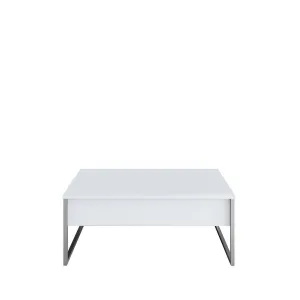 Konferenčný stolík Luxe - White, Silver