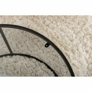 Konferenčný stolík Aurum Black s tmavým sklom, 80 cm