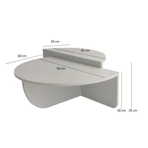 Konferenčný stolík Podium - White
