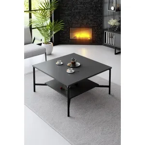 Konferenčný stolík Black Line - Anthracite, Black