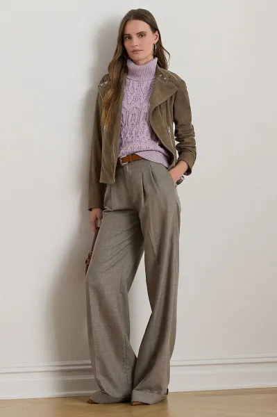 Kožená motorkárska bunda Lauren Ralph Lauren