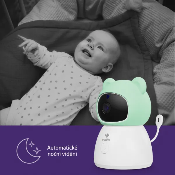 TRUELIFE Videoopestúnka digitálna NannyCam R6 Dual Smart
