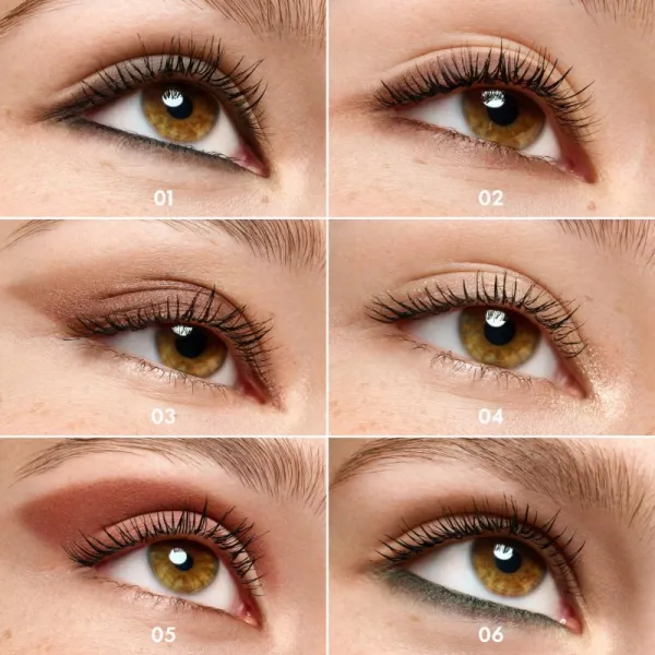 essence SATIN BLEND gélové očné linky vodeodolné odtieň 03 Bronzed Shimmer 0.22 g