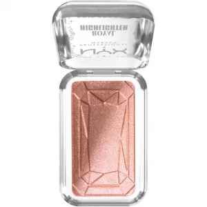 NYX Professional Makeup Bridgerton Royal Highlighter rozjasňovač odtieň 01 Iridescent Peach 5 g
