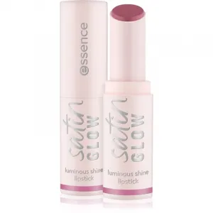 essence satin GLOW krémový rúž so saténovým finišom odtieň 04 Let´s Get Mauvin 3.5 g