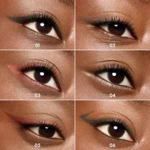 essence SATIN BLEND gélové očné linky vodeodolné odtieň 02 Cocoa 0.22 g