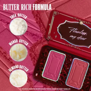 NYX Professional Makeup Bridgerton Royal Blush paleta líceniek odtieň 03 The Queen 2x5 g