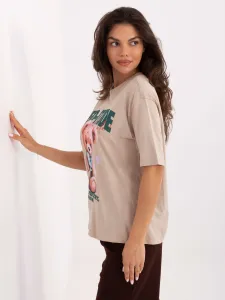 T-shirt-D12083AI02799A-beige