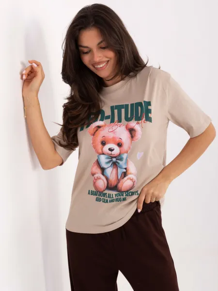 T-shirt-D12083AI02799A-beige