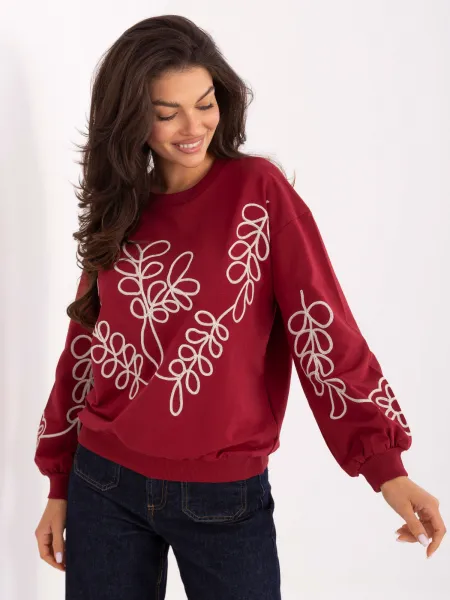 Blouse-RV-BZ-A175.02-burgundy