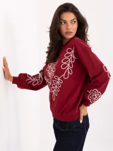 Blouse-RV-BZ-A175.02-burgundy